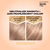 Clairol Blonde It Up Crystal Glow Toners Demi-Permanent Hair Dye, Luminous Pearl Hair Color, Pack of 1