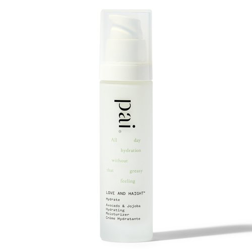 PAI SKINCARE - Love + Haight: Organic Avocado + Jojoba Hydrating Facial Moisturizer | Natural, Vegan, Sensitive Skincare (1.7 Fl Oz | 50 mL)