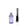 kuss Inebrya Blondesse Blonde Miracle Bi-Phase Conditioner (6.76 oz) with Teasing Comb Pack of 1, Purple