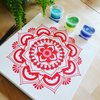 DIY Mandala paint kit meditation mandala personalized kit for Kids teen adults