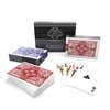 Bullets Playing Cards, Waterproof Plastic Playing Cards, Bridge Size Double Pack with Standard Index, Including Cut-Card, Durable Deck for Poker, Skat, and Rummy