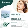 TreeActiv Salicylic Acid Cystic Acne Spot Treatment, 0.5 fl oz, Acne Treatment for Face, Acne Spot Cream, Hormonal Acne Treatment, Acne Spot Treatment for Face and Body, Acne Cream for Teens & Adults