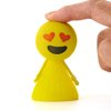 PowerTRC 24 Pcs Jumping Emoticon Popper Toys Spring Launchers Party Favors for Kids Birthday Bulk Goodie Bag Stuffers Fillers School Prize for Kids Classroom Gift Bag Toys
