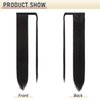 SOFEIYAN Long Straight Ponytail Extension 30 inch Wrap Around Ponytail Synthetic Hair Extensions Clip in Ponytail Hairpiece for Women, Jet Black