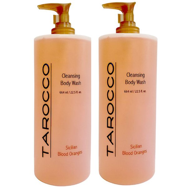 Tarocco Cleansing Body Wash - 22.5 fl oz 2 pack with Sicilian Blood Oranges by Baronessa Cali