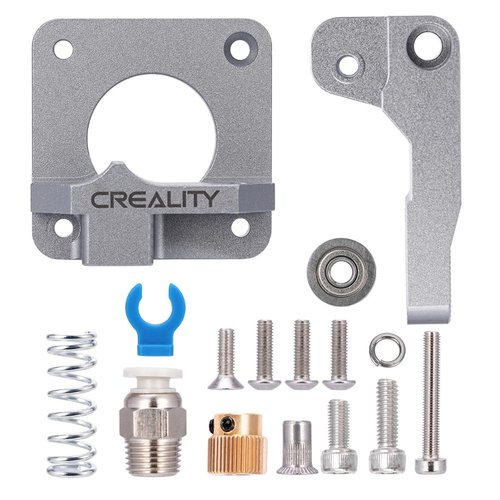 Official Upgraded Ender 3 v2 Ender 3 CR-10 All Metal Extruder Aluminum MK8 Bowden Extruder 40 Teeth Drive Gear for Creality Ender 3 Pro/Ender 5/ CR-10 Series 3D Printer