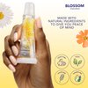 Blossom Flower Lip Gloss, High Shine Lip Gel, Scented, Thick Moisturizing Clear Lip Gloss Tubes with Nourishing Jojoba Seed Oil, Infused with Real Flowers, 0.3oz, Mango