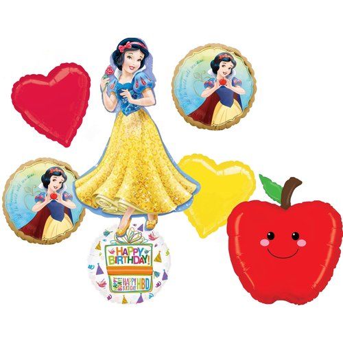 Snow White Birthday Party Supplies Princess Balloon Bouquet Decorations