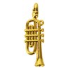 Mini Musical Instruments Set Miniature Musical Instruments Gold Christmas Tree Ornaments Mini Instruments Collection with Tiny Guitar Trumpet Saxophone Dollhouse Accessories Holiday Decorations 7pcs