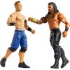 Mattel WWE Roman Reigns vs John Cena Championship Showdown Action Figure 2-Pack with Universal Championship, 6-inch