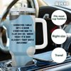 34HD Christmas Gifts for Dad from Son Daughter Wife, It's Dad Tumbler 40oz, Dad Coffee Tumbler with Handle and Straw, Best Dad Mug, Blue Dad Cup, Dad Birthday Gifts Idea