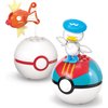 MEGA Pokémon Action Figure Building Toys Set, Water-Type Trainer Team with 79 Pieces, 2 Inches Tall, for Kids