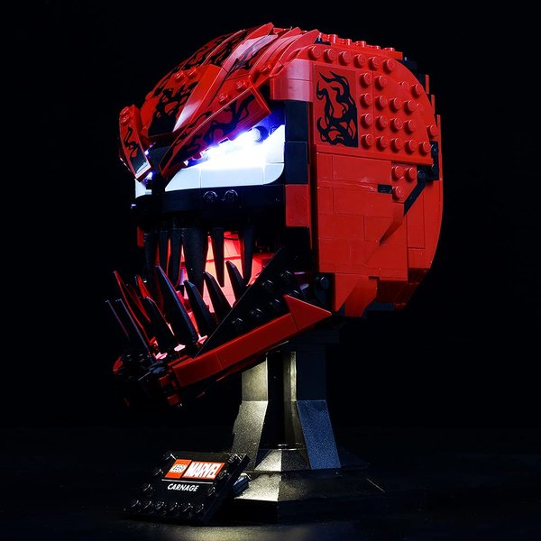 Led Light Set Compatible with Lego Spider-Man Carnage, Lighting for Lego 76199 Building Blocks Model [Model 76199 Not Included]
