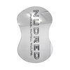 NuDred Hair Brush for Black Men and Women, Twisting Sponge for Curling Afro Style Dreads, Coils & Twists, Barber Curling Care Tool (Silver, Small Holes)