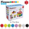 Picasso Cubes 0.5” Pixel Magnetic Puzzle Cube 200 Piece Mix & Match Sensory Toys STEAM Education Learning Building Block Magnets Children Construction Toy Set Stacking Magnet Creative Kit PMC200