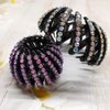 2 Pack Rhinestone Expandable Ponytail Holder, Bird Nest Hairs Clip Hair Tail Claw Clamps Bun Maker Accessory for Women