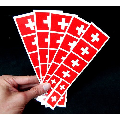 40 Tattoos: Switzerland Flag, Swiss Party Favors