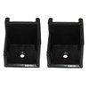 Right Hand Hinge Pontoon Door Stop 2 Pack (Black)
