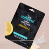 mCaffeine Coffee Sheet Mask with Vitamin C - Hydrating Face Masks with Hyaluronic Acid - Sun Protection - Dark Spot and Pigmentation Reduction - 1 pc
