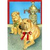 Pipsqueak Shar Pei Christmas Cards : 10 Holiday Cards with Envelopes - ADORABLE!