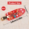 6Pcs Christmas Hair Clips Colorful Xmas Hair Clip Santa Claus Alligator Clips Snowflake Hairgrips Glitter Barrettes Hairpin Design Woman Girls Hair Accessories for Winter Christmas Party