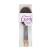 Goody Detangle It Oval Hair Brush, Detangler Brush with Fine Flexible Bristles, Use as a Detangling Brush or Styling Brush, Hair Brush to Tackle Tangles & Knots, All Hair Types, Brown/Grey