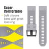 NotoCity Compatible Fenix 5 Band 22mm Width Soft Silicone Watch Strap for Fenix 5 Plus/Fenix 6/Fenix 6 Pro/Fenix 7/exip/Forerunner 935/945/Approach S60/Quatix 5(6PCS Pack)