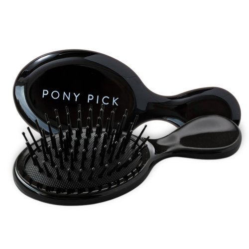 Pony Pick - Mini Hair Brush - Travel size, Compact Hair Brush for Wet &amp; Dry Hair - On-the-go Trav...