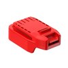 LQ-18RY Adapter Only Fits Craftsman V20 Series Cordless Tools for Black Decker 20v MAX Series (Not Old 18v) Lithium Batteries - Adapter Only, Red (B20D-V20)