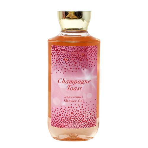 Bath & Body Works Champagne Toast 2 Piece Shower Gel Value Pack with a Himalayan Salts Springs Bar Soap - Full Size