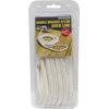 Taylor Made Products Premium Double Braided Nylon Dock Line, 15', 3/8", White