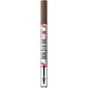 Maybelline Build-A-Brow 2-in-1 Brow Pen and Sealing Brow Gel, Eyebrow Makeup for Real-Looking, Fuller Eyebrows, Medium Brown, 1 Count