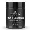 PureNaturis Organic Dead Sea Mud Mask for Face & Body, Premium Spa Quality Pore Minimizer for Acne, Blackheads, Oily Skin -Skin Tightening Formula for Women & Men, Achieves Healthier Complexion 8.8 oz