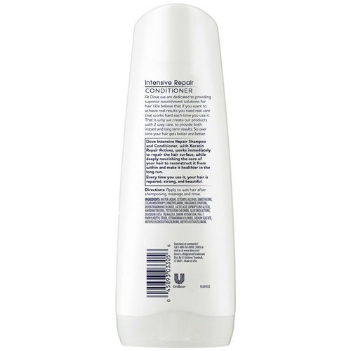Dove Nutritive Solutions, Intensive Repair Conditioner - 12 Ounce