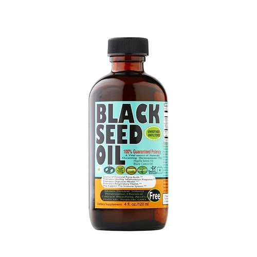 4 oz Vegan Black Seed Oil from Turkey in a Travel Size Glass Bottle from Sweet Sunnah Made in The USA for Immune Support, Joints, Digestion, Hair & Skin - Antioxidant Supplement