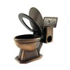 Treasure Gurus 1:12 Scale Metal Toilet Dollhouse Miniature Accessory Die Cast Pencil Sharpener