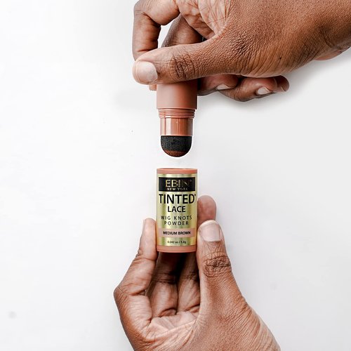 EBIN NEW YORK Tinted Lace Powder - Nautral Beige, 1.2g | Long Lasting Formula Blends Seamlessly with Your Skin Tone