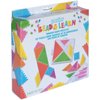 Perler Tangram Shape Puzzle Educational Fuse Bead Craft Kit for Kids, Multicolor 2404 Piece