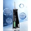 MORNWELL Water Flossers for Teeth 270ML Integrated Water Tank with LCD Display 4 Modes 6 Jet Tips USB Rechargeable Water Teeth Cleaner Pick for Home Travel