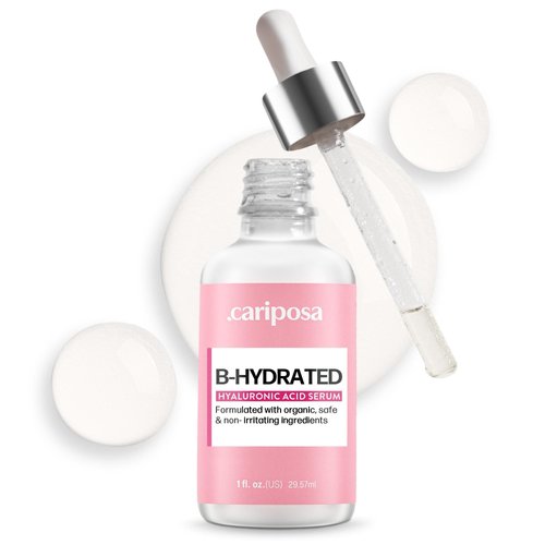 Cariposa Beauty Hyaluronic Acid Serum for Face - Made From Pure Hyaluronic Acid Serum - Hydrating...