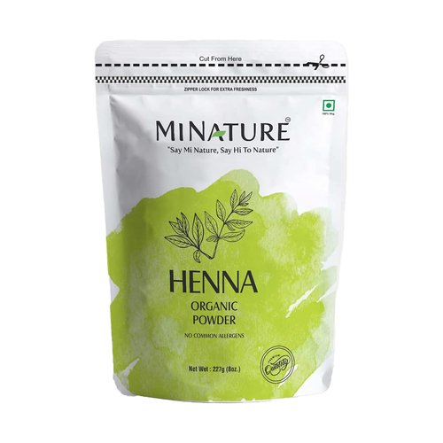 mi nature Henna Powder (Lawsonia inermis) | Natural Hair Color| Mehandi Powder for Hair | from Ra...