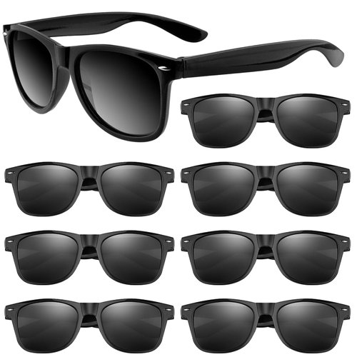 ASTARON 8 Pack Novelty Sunglasses for Kids 3+ Summer Beach Party Birthday Party Favors Supplies Goody Bag Filler