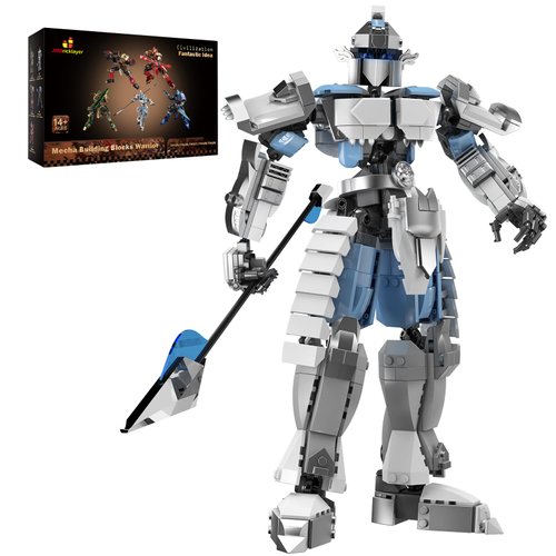 JMBricklayer Mech Building Sets for Adults 70126, Mecha Robot Action Figures Display Model, Cool Transforming Battle Toy for Boys Girls, Mech Sets Model and Assembly Toy for Teens Adult(707 Pieces)