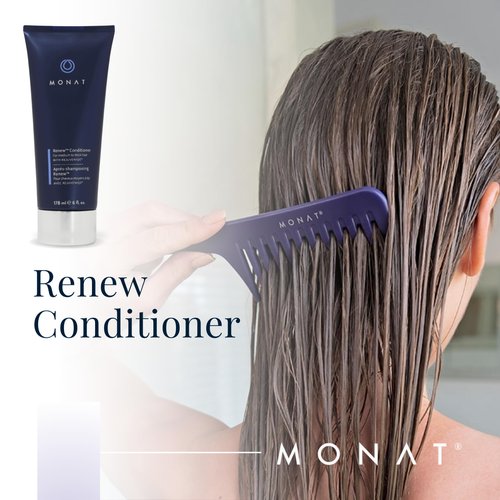 MONAT Renew Conditioner – Hydrating Hair Conditioner – Moisturizing Hair Treatment for Instantly Replenished Hair – Restorative Hair Conditioner – Daily Use Hair Care, Gentle & Safe for All Hair Types