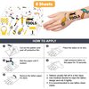 Tools Temporary Tattoos - Handyman Mechanic 80 PCS Labor Day, Construction, Equipment Themed Stickers for Kids Birthday Party Supplies, Decorations, Favors, and Prizes - Cute Gifts for Boys and Girls