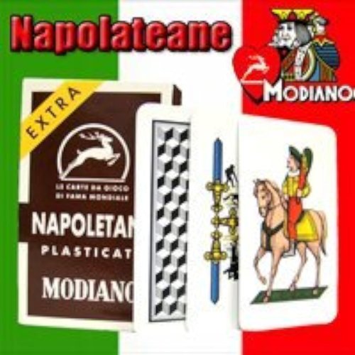 Napoletane 97/38 Modiano Regional Italian Playing Cards. Authentic Italian Deck.