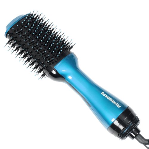 Beautimeter Hot Air Brush, 3 in 1 Hair Dryer Brush for Styling and Frizz Control, Negative Ionic ...
