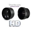 2-PC Lens Set HD Wide Angle & 2.2X TELEPHOTO Lens for Canon VIXIA HF M500