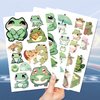10Sheets Frog Tattoos for Girls, Fake Kids Tattoos for Girls, Cartoon Animal Temporary Tattoos Stickers, Girls Kids Birthday Party Decoration Gifts Bags Filler