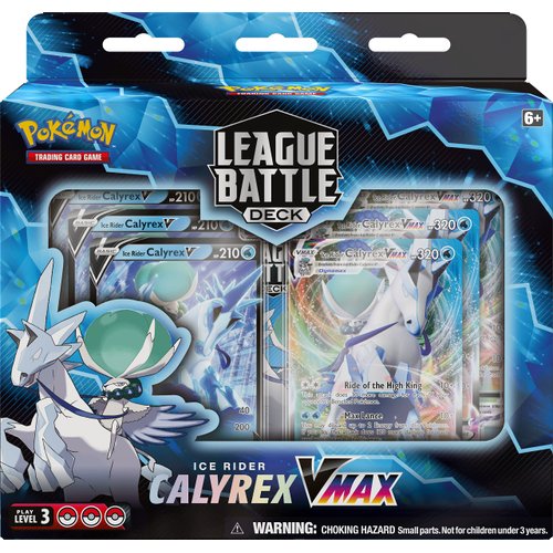 Pokemon Cards: Ice Rider Calyrex VMAX League Battle Deck
